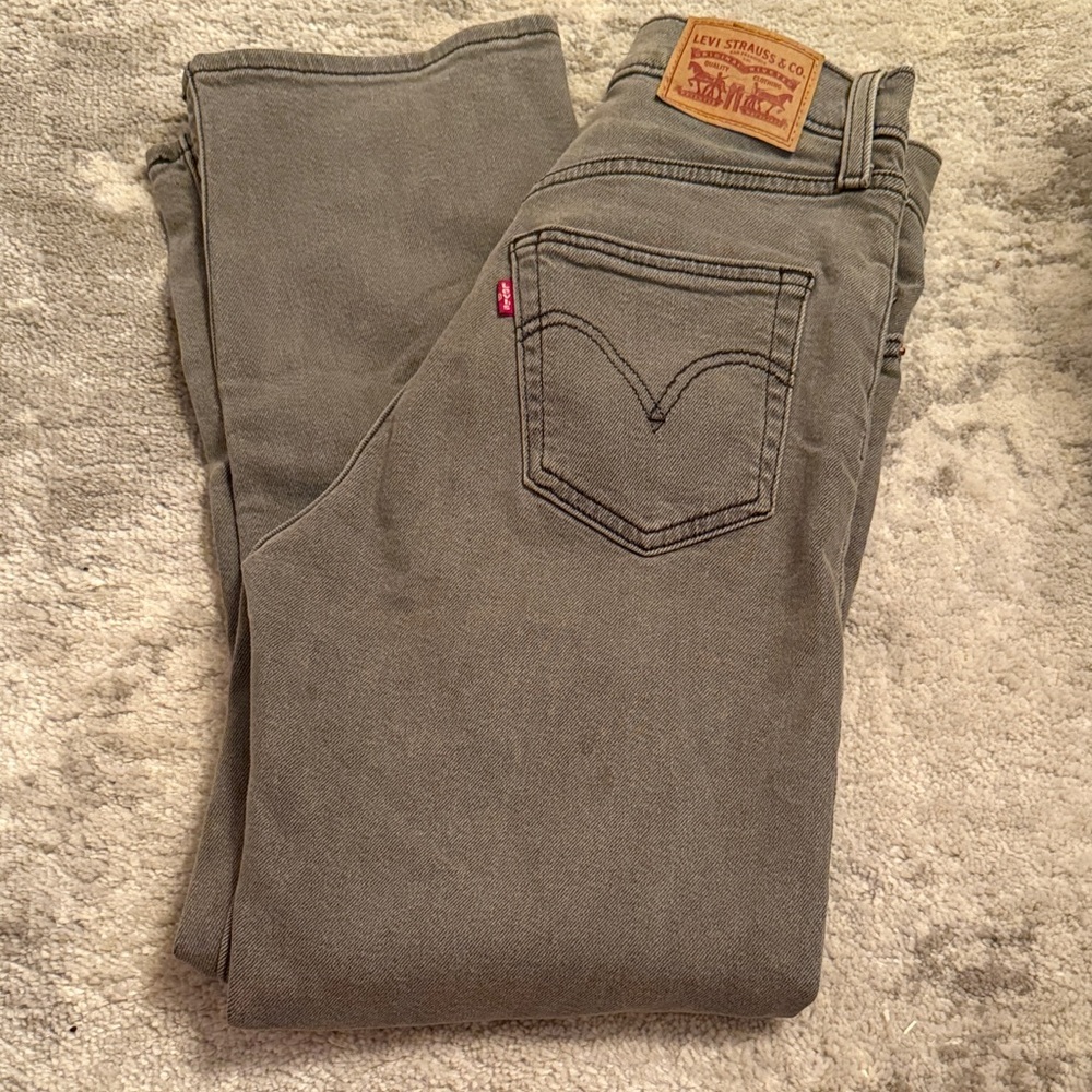 Levi's Charcoal Denim Pants